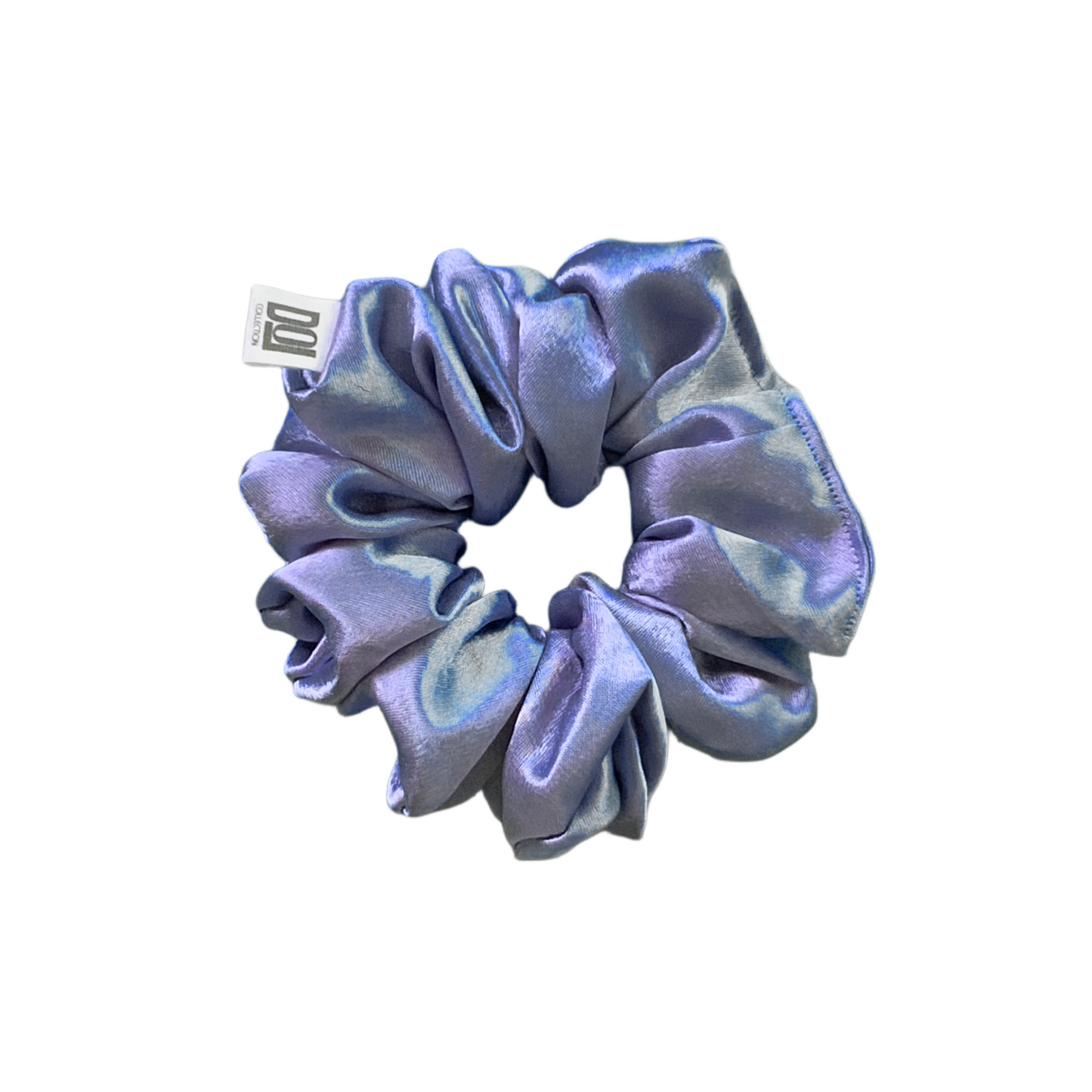 Plumbago Silk Scrunchies