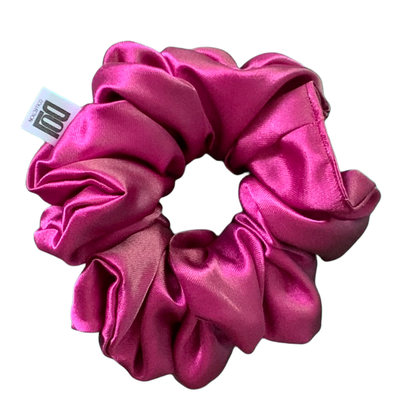 Rhodamine Silk Scrunchies