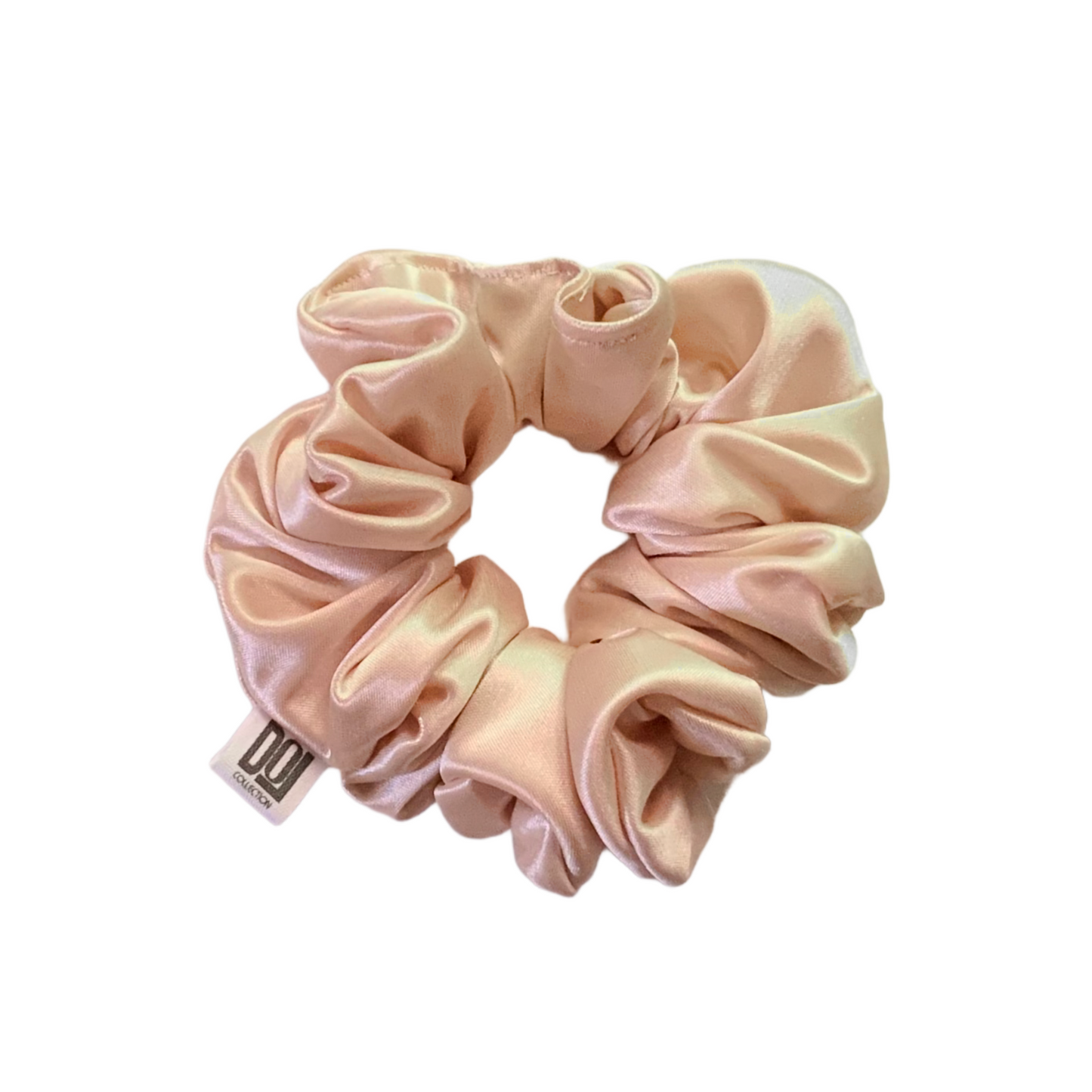 Champagne Silk Scrunchies