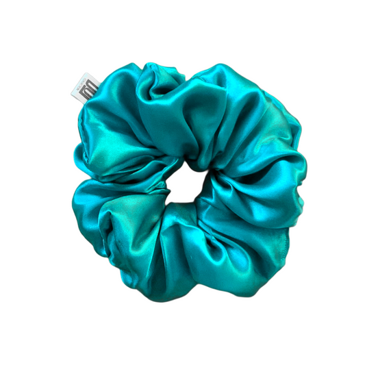 Sea Foam Silk Scrunchies