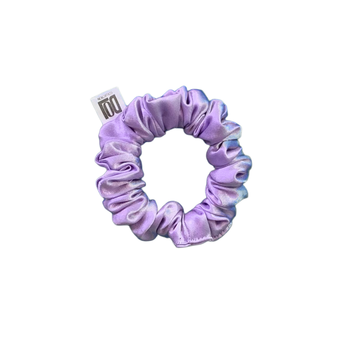 Lilac Silk Scrunchies